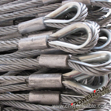 AISI304 Stainless steel wire rope Assemblies